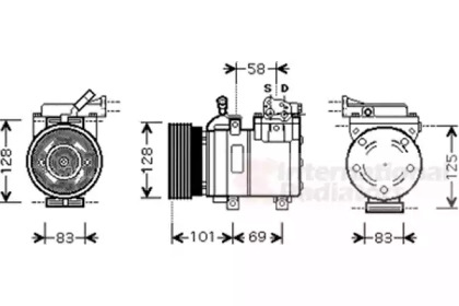 VAN WEZEL 8200K159