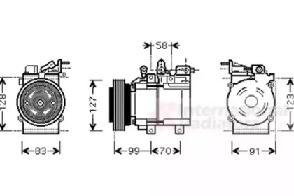 VAN WEZEL 8200K160