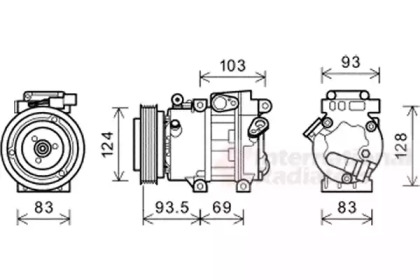 VAN WEZEL 8200K238