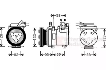 VAN WEZEL 8200K250