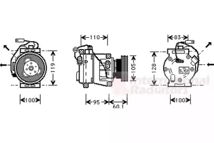 VAN WEZEL 2800K064