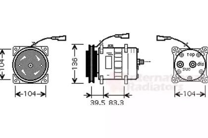 VAN WEZEL 2800K093