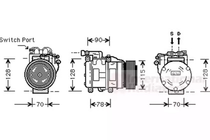 VAN WEZEL 7700K030