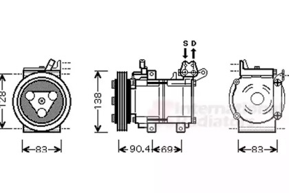 VAN WEZEL 8300K051