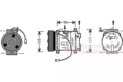 VAN WEZEL 2700K133