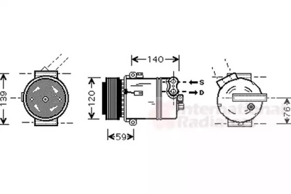 VAN WEZEL 3700K409