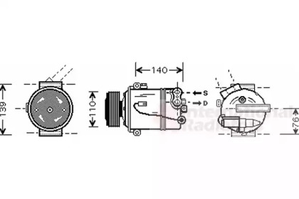 VAN WEZEL 3700K410