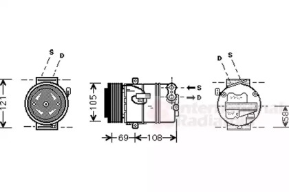 VAN WEZEL 3700K426