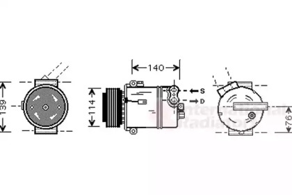 VAN WEZEL 3700K451