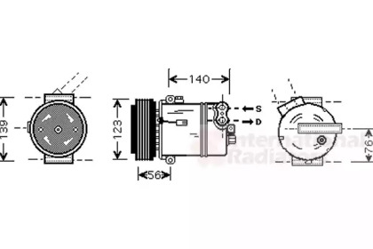 VAN WEZEL 3700K463