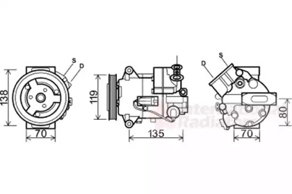 VAN WEZEL 3700K495