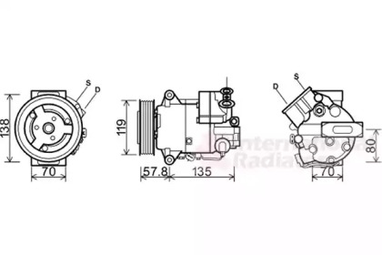 VAN WEZEL 3700K497