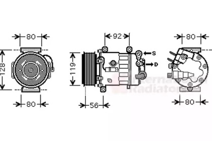 VAN WEZEL 4000K320