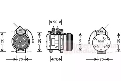 VAN WEZEL 7400K034