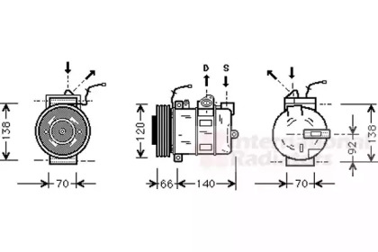 VAN WEZEL 7400K040