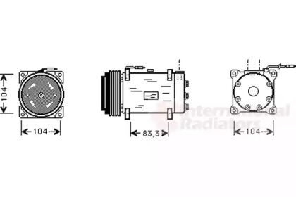 VAN WEZEL 4300K242