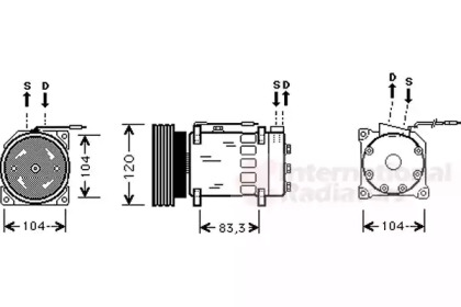 VAN WEZEL 4300K282