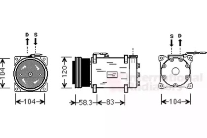 VAN WEZEL 4300K284