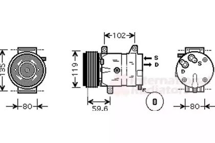 VAN WEZEL 4300K385