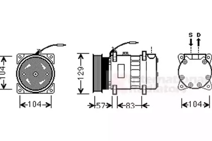 VAN WEZEL 4300K436