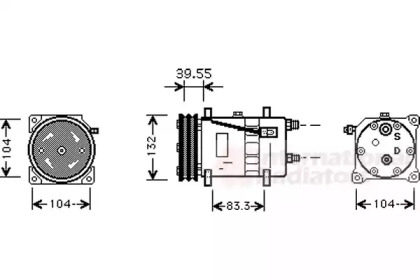 VAN WEZEL 5800K074