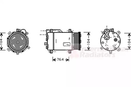 VAN WEZEL 5800K170