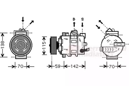 VAN WEZEL 5800K284