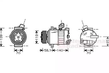 VAN WEZEL 5800K302