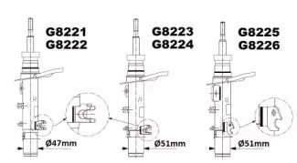 MONROE G8221