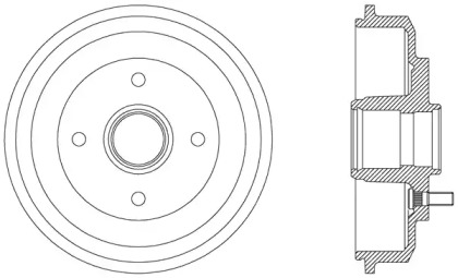 OPEN PARTS BAD9052.30