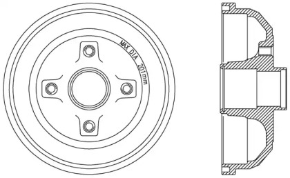 OPEN PARTS BAD9060.30