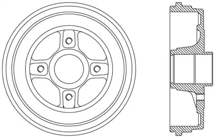 OPEN PARTS BAD9069.30