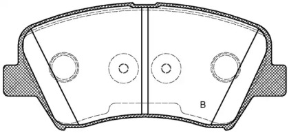 OPEN PARTS BPA1412.32