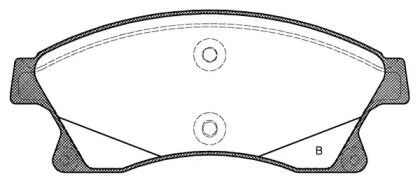 OPEN PARTS BPA1431.12