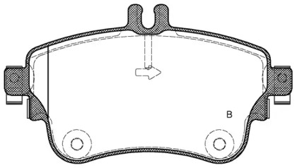 OPEN PARTS BPA1487.08