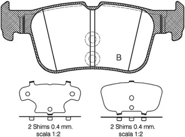 OPEN PARTS BPA1551.12