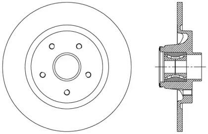 OPEN PARTS BDA2509.30