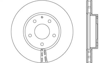 OPEN PARTS BDA2730.20