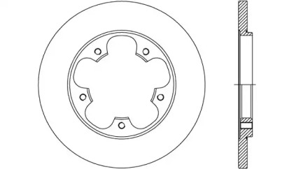 OPEN PARTS BDA2734.10