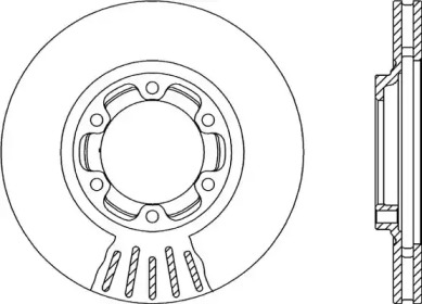 OPEN PARTS BDR2122.20