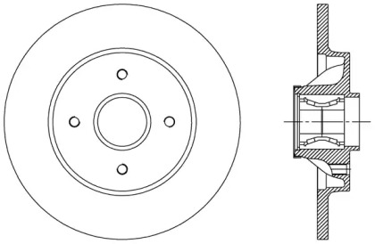 OPEN PARTS BDR2387.30