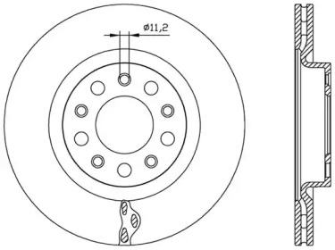 OPEN PARTS BDR2560.20