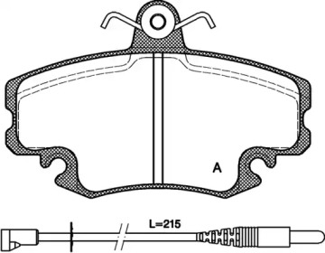 OPEN PARTS BPA0141.32