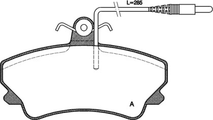 open parts bpa040912
