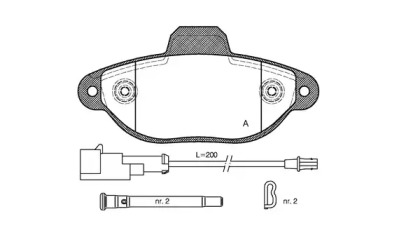 OPEN PARTS BPA0414.22