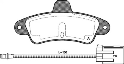 OPEN PARTS BPA0433.02