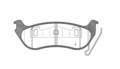 OPEN PARTS BPA0628.12