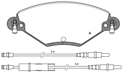 OPEN PARTS BPA0828.04