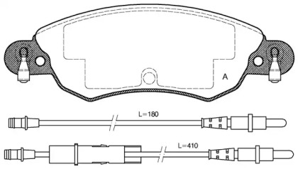 OPEN PARTS BPA0829.04