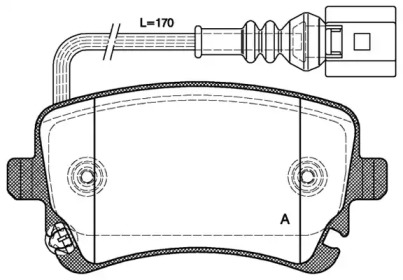 OPEN PARTS BPA0897.11